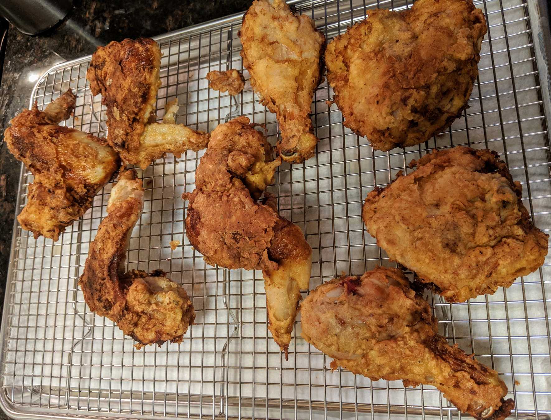 Cast Iron Crispy Fried Chicken