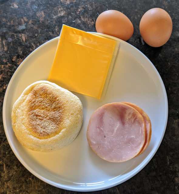 Egg McMuffin ingredients