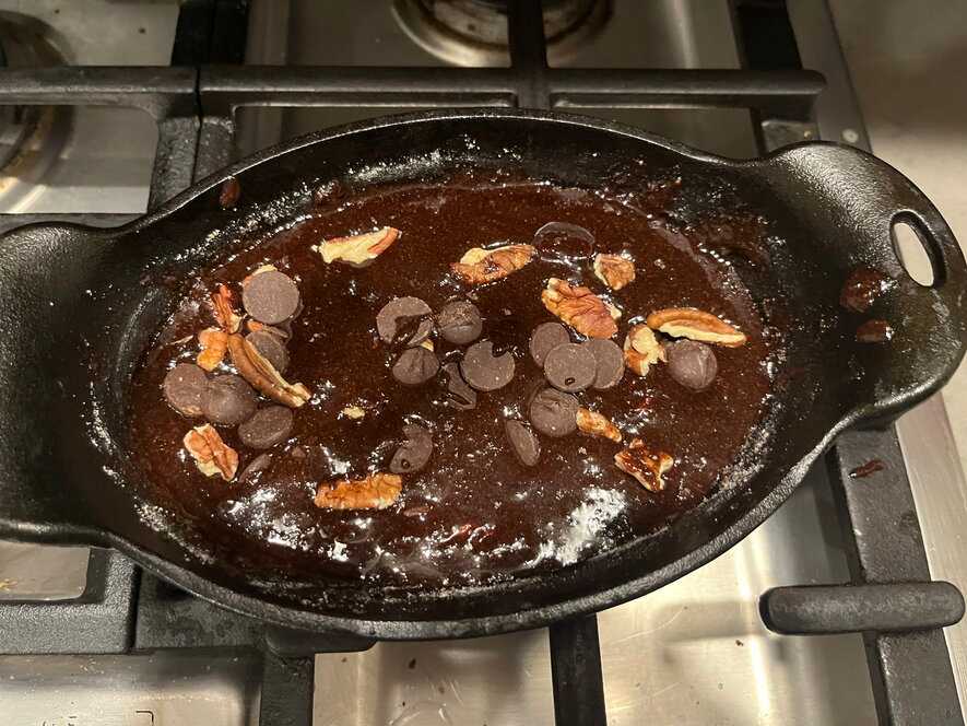Fold in Flours and Toppings