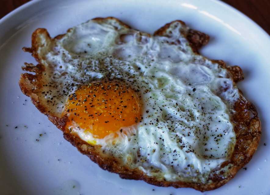 Crispy Fried Eggs Recipe