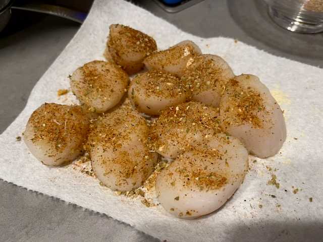 Season Scallops