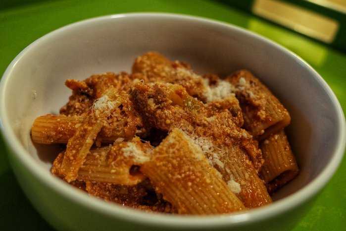 Ragu Bolognese Pasta