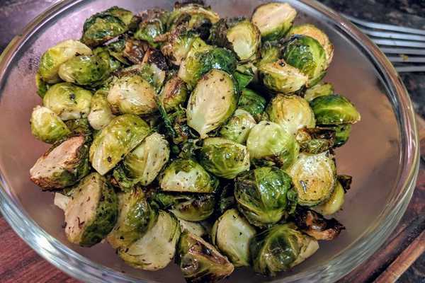 Blackened Brussels Sprouts