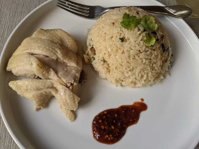 Hainanese Chicken Rice