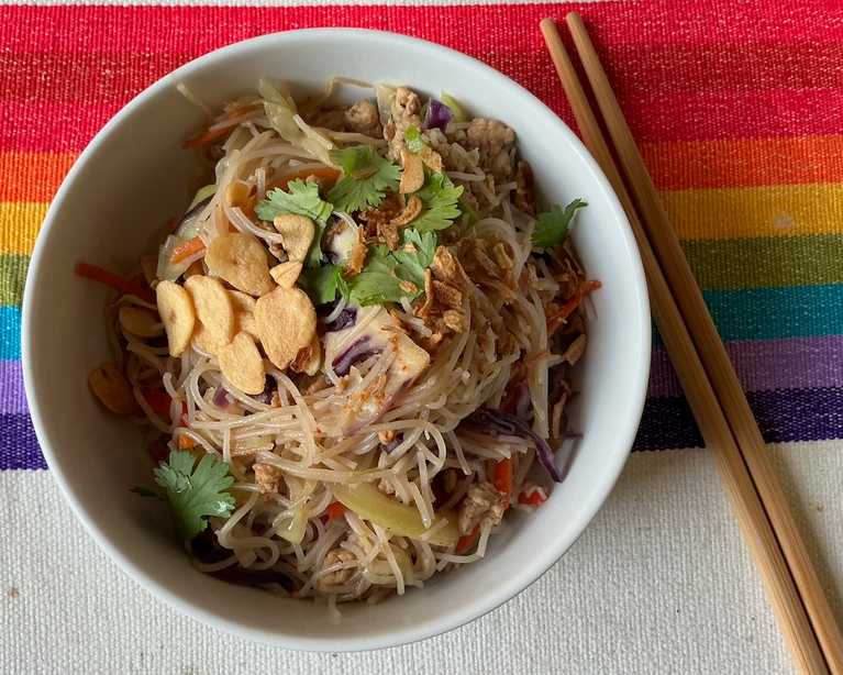 Fried Rice Noodles (Chow Mei Fun)