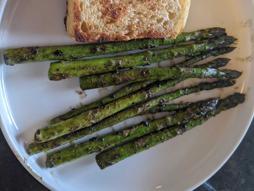 Plate Asparagus