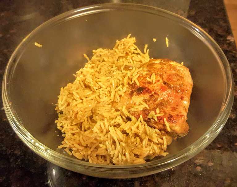 Dan Bauk Chicken and Rice