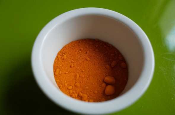 turmeric and paprika